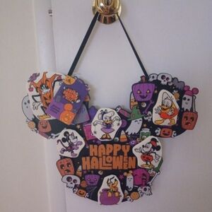 Disney Halloween Wreath Corona Mickey Mouse Halloween new with tags